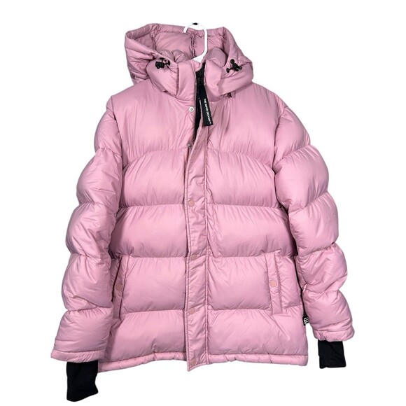 ARITZIA TNA The Super Puff™ The Super (Re)Puff™ Shorty in Baby Pink Small - Picture 1 of 16